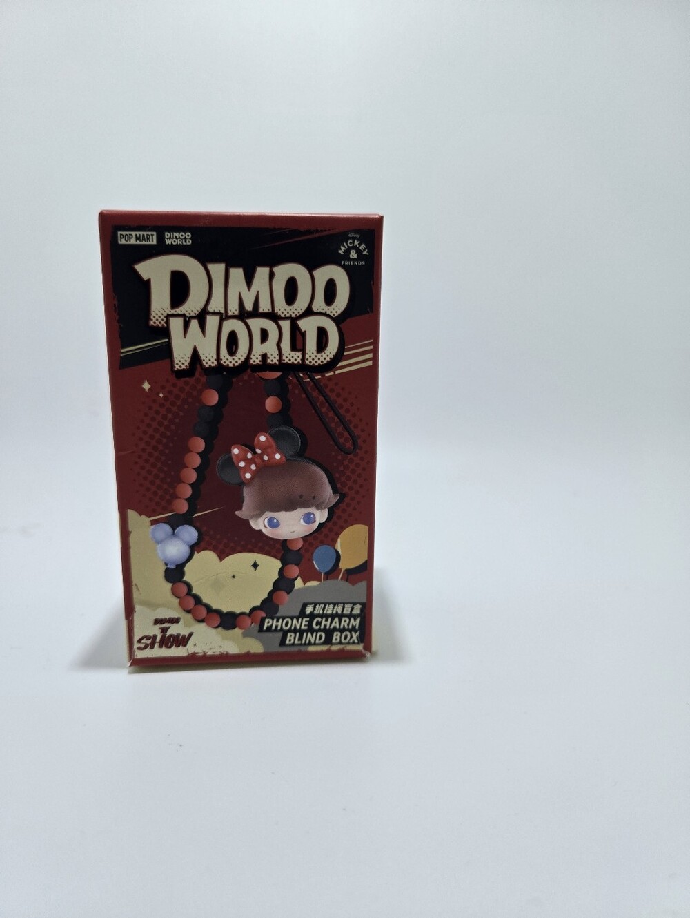 Popmart Dimoo World Disney Goofy Phone Charm Strap NEW but open box